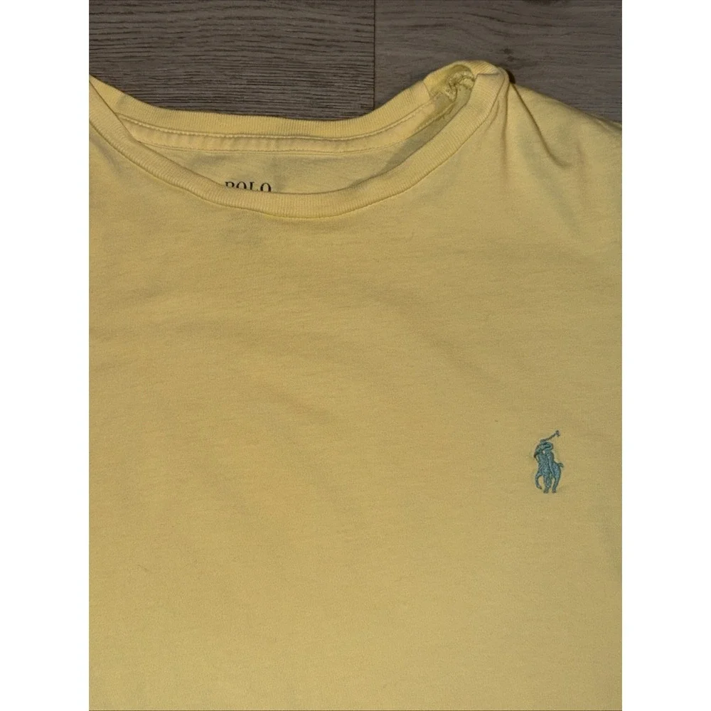 Polo Ralph Lauren Yellow Logo Tee‎ XL
